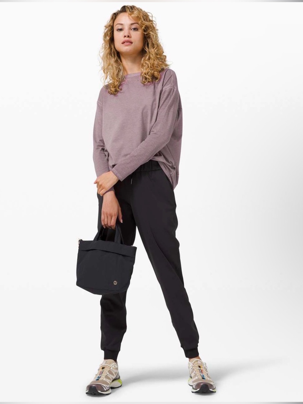 lululemon back in action organic cotton t shirt